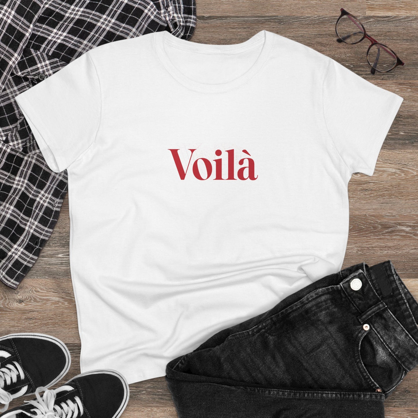 "Voila" French-Inspired Women's T-Shirt