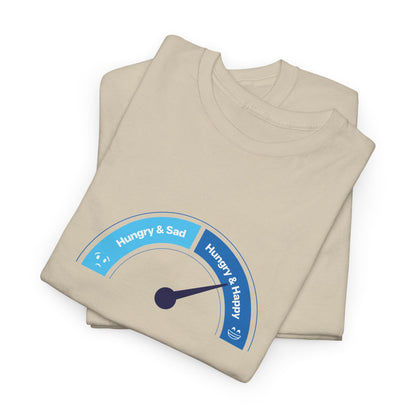 Hungry and Happy Mood Two-Part Unisex Set | Lighthearted Everyday Wear and Fun Gift Idea