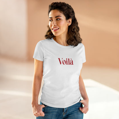 "Voila" French-Inspired Women's T-Shirt