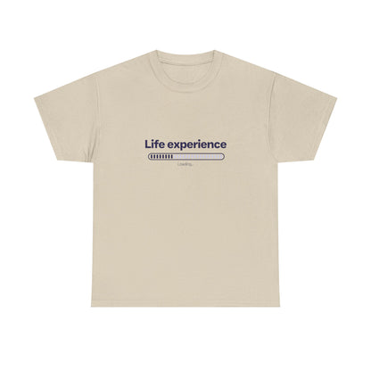Life Experience Progress Unisex Shirt | Fun Reflective Graphic for Goals and Growth, Fun Gift Idea