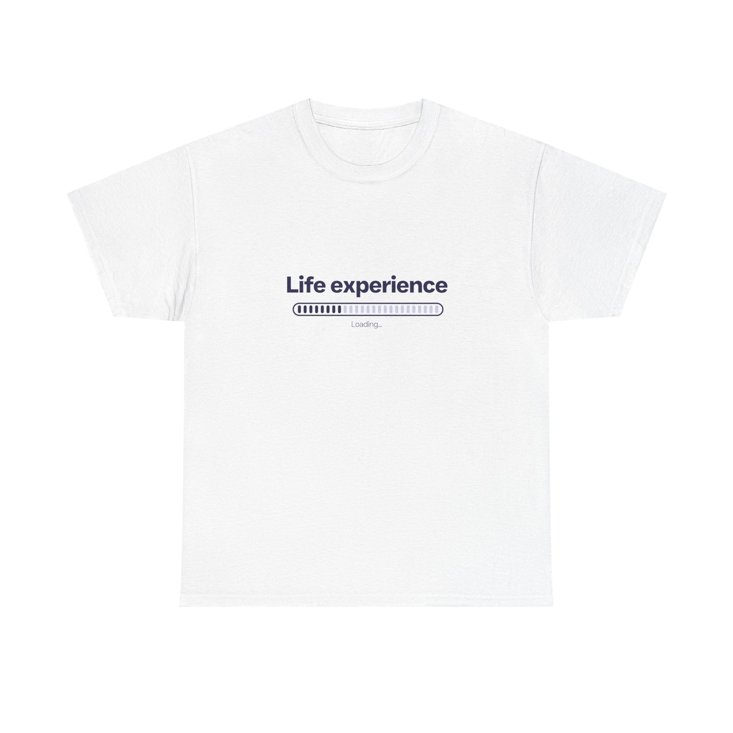 Life Experience Progress Unisex Shirt | Fun Reflective Graphic for Goals and Growth, Fun Gift Idea