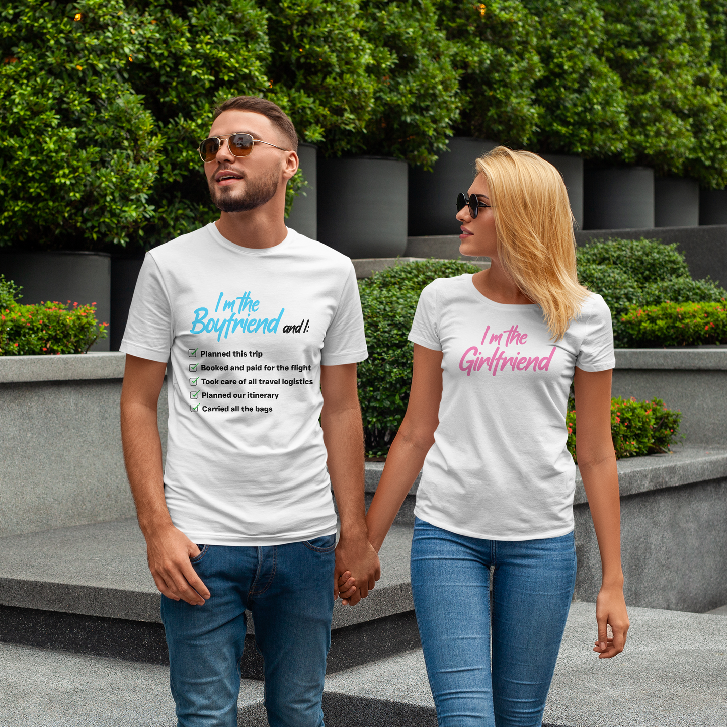 I Am the Boyfriend T-Shirt | Playful Couple's Set