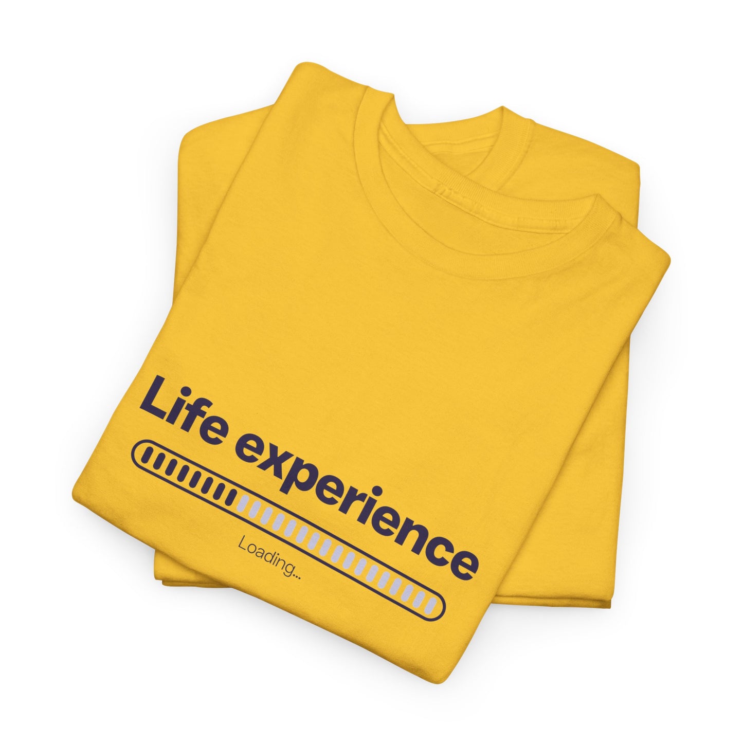 Life Experience Progress Unisex Shirt | Fun Reflective Graphic for Goals and Growth, Fun Gift Idea