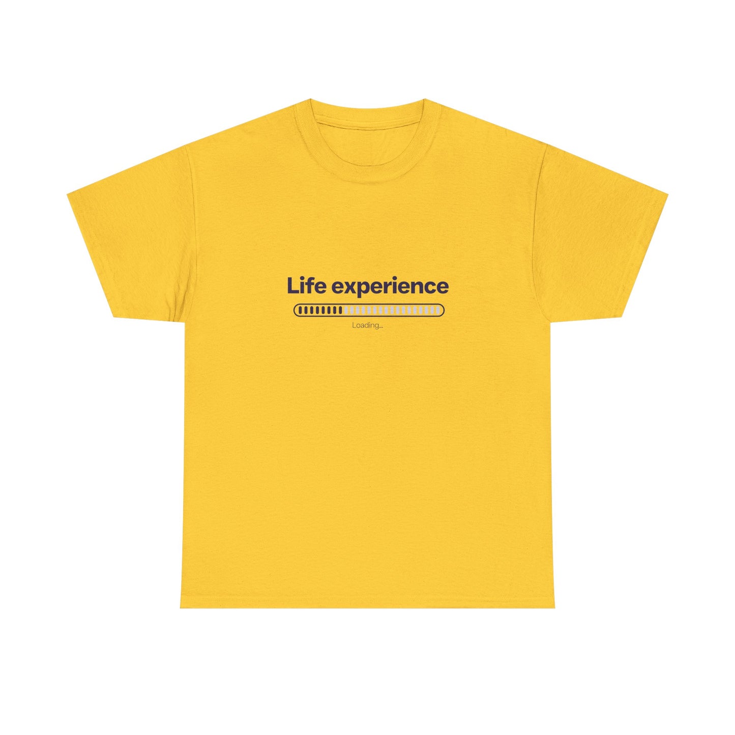 Life Experience Progress Unisex Shirt | Fun Reflective Graphic for Goals and Growth, Fun Gift Idea