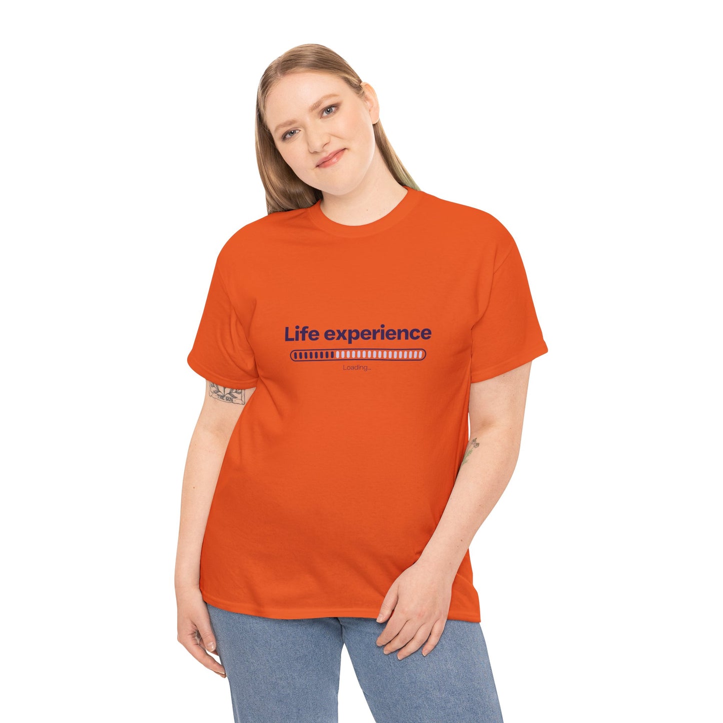 Life Experience Progress Unisex Shirt | Fun Reflective Graphic for Goals and Growth, Fun Gift Idea