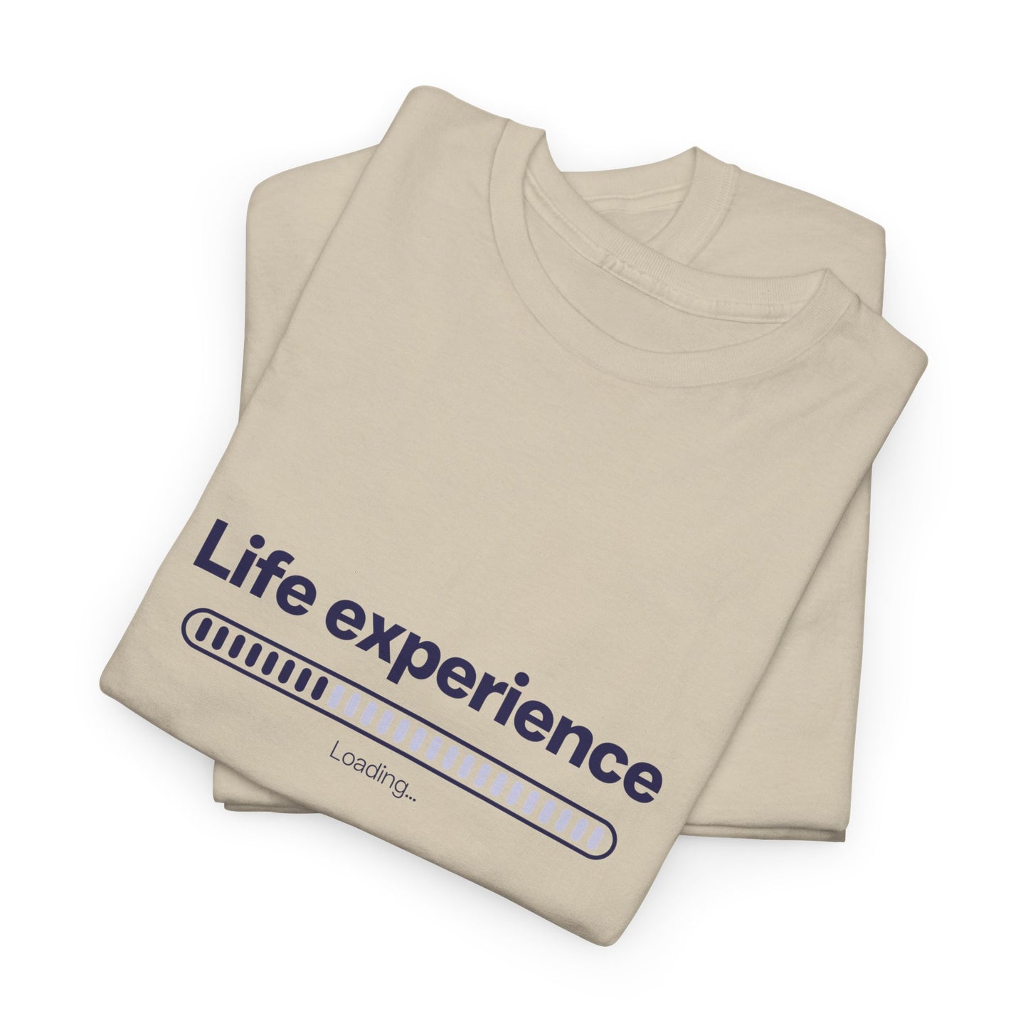 Life Experience Progress Unisex Shirt | Fun Reflective Graphic for Goals and Growth, Fun Gift Idea